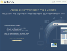 Tablet Screenshot of epikurieu.com