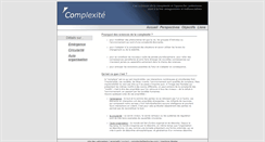Desktop Screenshot of complexite.epikurieu.com
